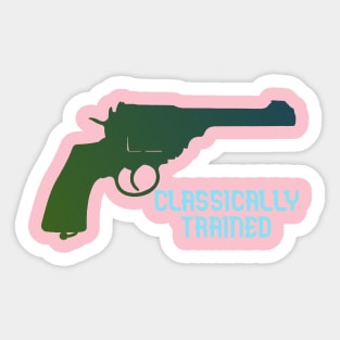 Webley Classically Trained Sticker